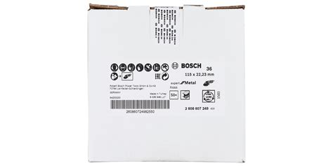 Fibre sanding disc R444, Expert for Metal | Bosch DIY