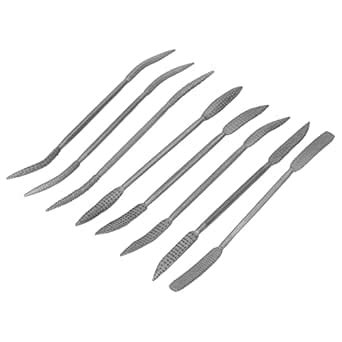 Wood Rasp File Set, 8in Double Ended File Alloy Steel for Carpenter for ...