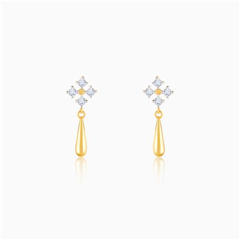 Shop Gold and Lab Diamond Earrings for Women Online | GIVA Jewellery