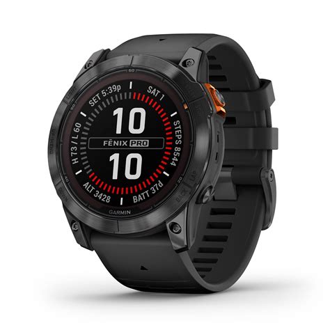 GARMIN, fēnix 7X Pro Solar, Multisport GPS Smartwatch, Black - Walmart.com