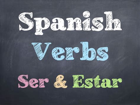 Spanish Verbs "Ser and Estar" PowerPoint | Made By Teachers