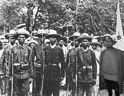 Ye on his way to fight the Spanish government in Manila after joining ...