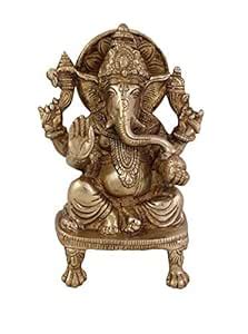 Buy Arihant Craft® Hindu God Ganesha Idol Hand Craft Showpiece – 14.5 ...