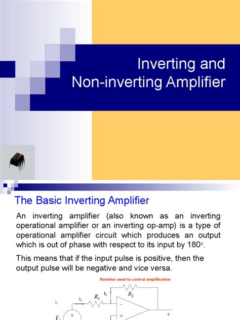 Image result for Inverting vs Non-Inverting Amplifier