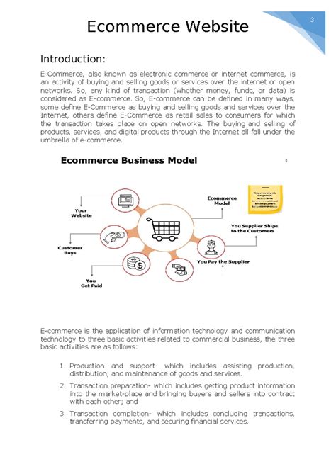 Ecommerce website - rfxsdfhfbc - Ecommerce Website Introduction: E ...