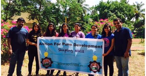 A.P.D. Tree Plantation 2017 ~ Action for Pune Development (APD)
