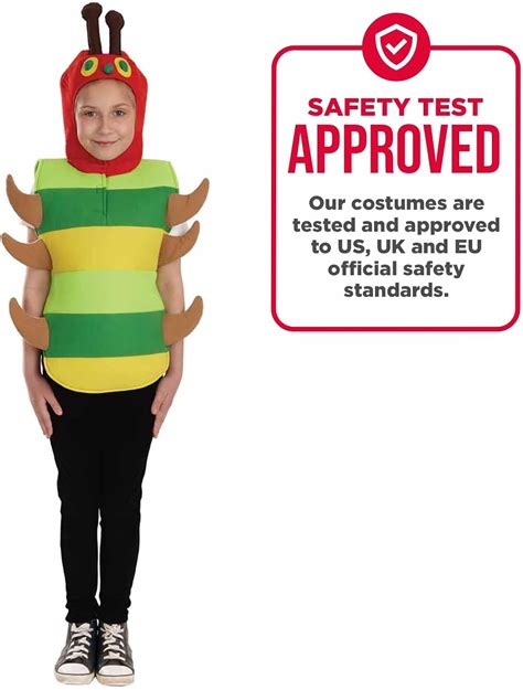 Buy fun shack Kids Caterpillar Character Costume Childrens Animal ...