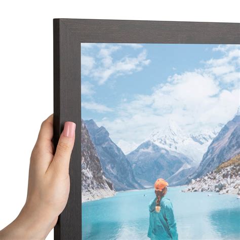 ArtToFrames 10x24 Inch Picture Frame, This 1.25 Inch Custom MDF Poster ...