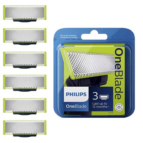 Customer reviews for 6 Pack QP230/50 OneBlade Stainless Steel Original ...