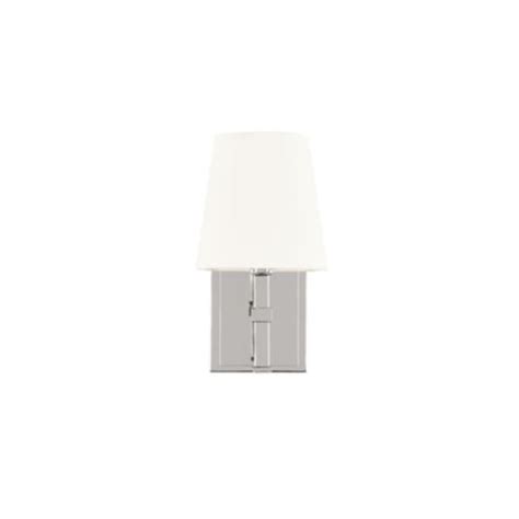 Hudson 1 Light Sconce - Polished Nickel | Ballard Designs