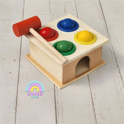 Hit The Ball Wooden Game - Buy At Kinder Logs
