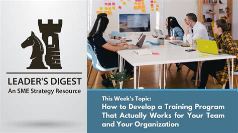 Image result for How to Develop a Training Program