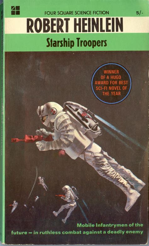 Robert A Heinlein - "Starship Troopers", Four Square (UK), 1967 ...