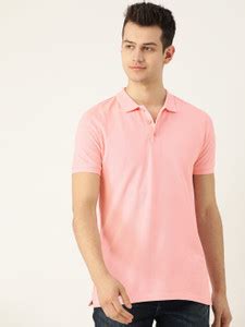 United Colors of Benetton Solid Men Polo Neck Red T-Shirt - Buy United ...