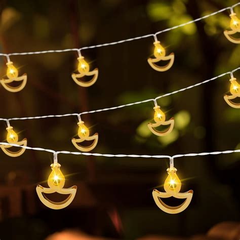 Buy Desidiya® Diya Shape Diwali Lights for Decoration for Home- 12 LED ...