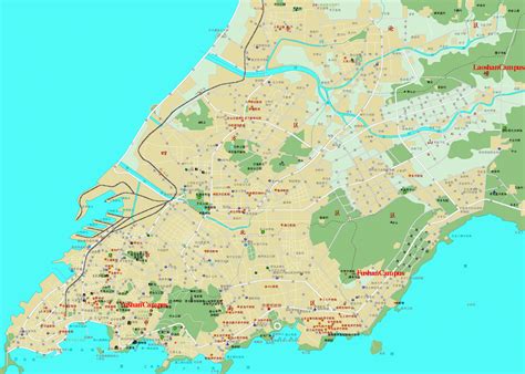 Qingdao Map