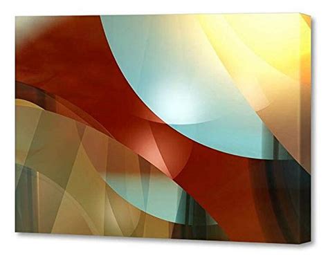Menaul Fine Art "Eclipse" Limited Edition Artwork, 24 x 16", Red/Yellow ...