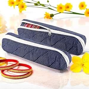 Kuber Industries Polyester Pack Of 2 Single-Rod Bangles Organisers ...