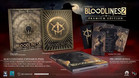 Vampire: The Masquerade Bloodlines 2 Premium Edition - Collector's Editions
