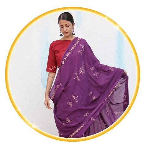 Sarees (साड़ी)- Buy Festive & Dailywear Chidiyaa Sarees Online