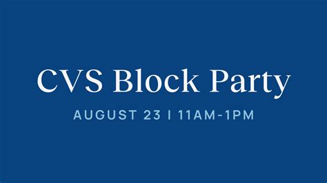 CVS Block Party - Stuyvesant Plaza