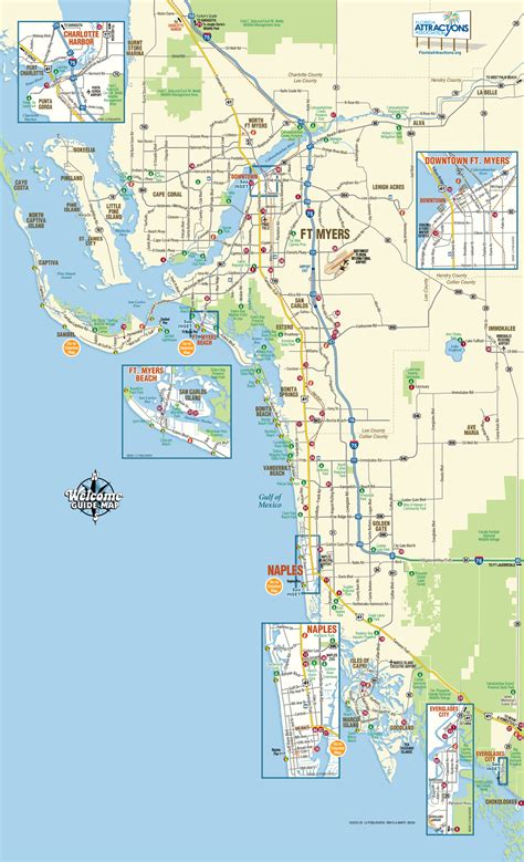 Detailed Map Of Southwest Florida