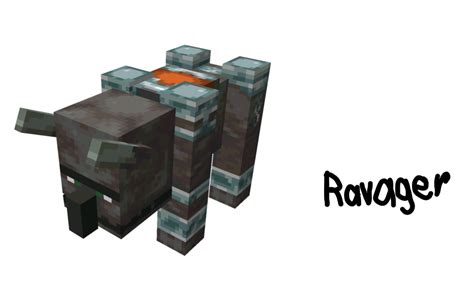 Image result for Minecraft Ragdoll Ravager Java Edition