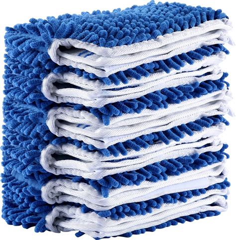 Amazon.com: 2 Pack Flip Mop Refills, Microfiber Flat Dust Mop Head ...