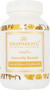 SWARNAKAYU 24k Gold Bhasma Immunity Booster, Helps Boost Body's Natural ...
