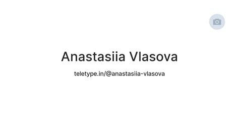 Anastasiia Vlasova — Teletype
