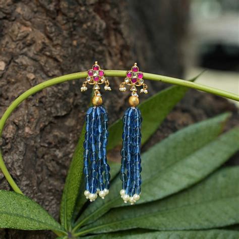 Kandan Polki Designer Earrings @ ₹1,450 | Free Delivery