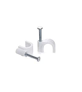 Clipston 10mm Cable Circle Clip with Concrete Grade Nail (900 pcs ...
