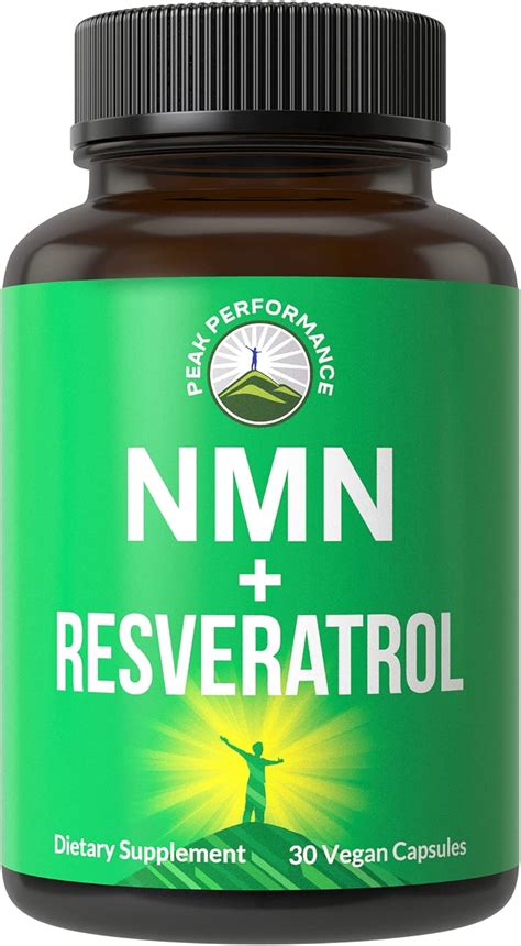 Buy NMN Supplement - Nicotinamide Mononucleotide Plus Resveratrol 2-in ...