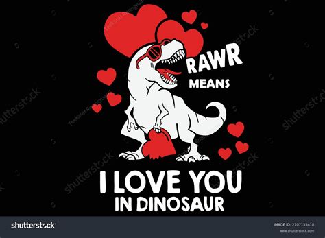 Rawr Means I Love You In Dinosaur Wallpaper