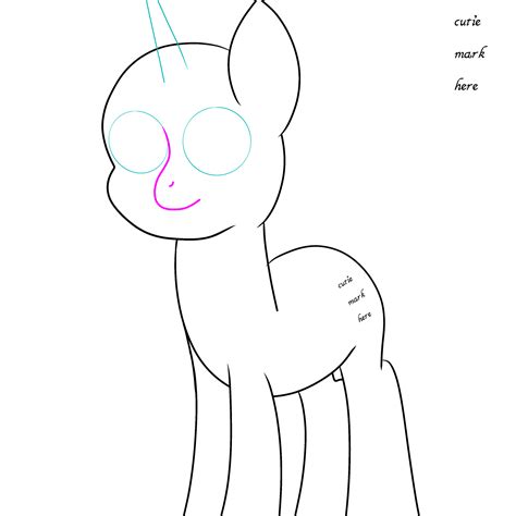 Mlp base ( unicorn ) movie v2 by drawDigitalMlpOc on DeviantArt