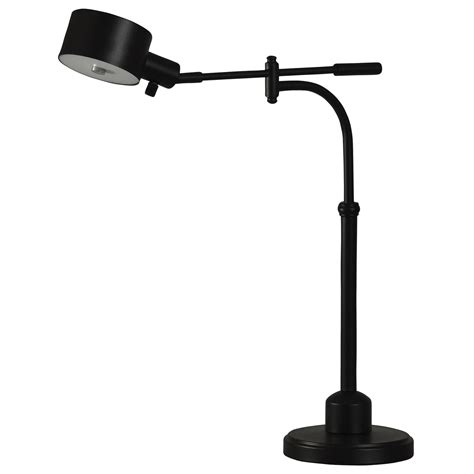 StyleCraft Lamps L310347 Black Steel Adjustable Desk Lamp | Weinberger ...