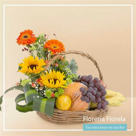 Como Hacer Canasta De Flores De Frutas