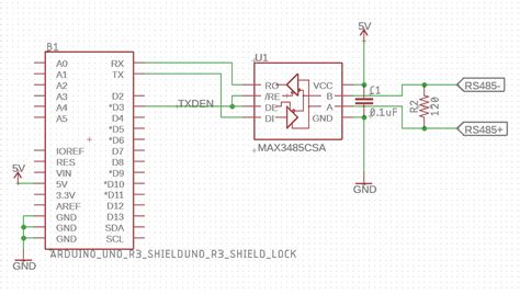 Image result for Arduino Modbus Module Schematic