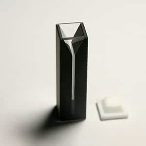 Mirco Quartz Cuvette, 10mm lightpath, 1mm slit, 0.4mL, spectrometer ...