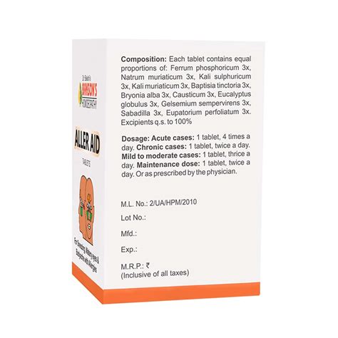 Buy BAKSONS ALLER AID TABLET 75 Online & Get Upto 60% OFF at PharmEasy