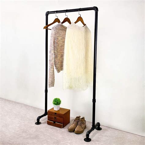 Buy MBQQ Industrial Pipe Clothing Rack,29.9in Length Vintage Commercial ...
