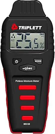 Triplett MS120 Pinless Moisture Meter for Wood and Building Materials ...