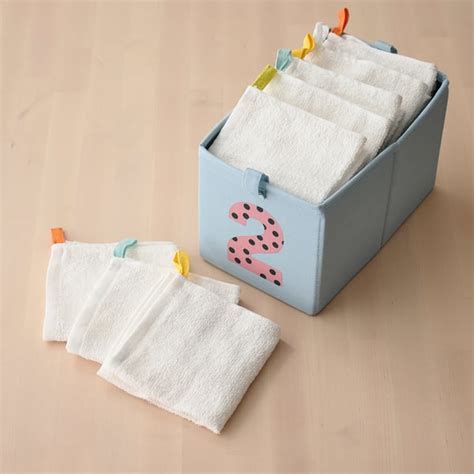 KRAMA washcloth, white, 30x30 cm (12x12") - IKEA