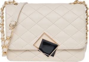 ADISA White Sling Bag SL5105 Off White - Price in India | Flipkart.com