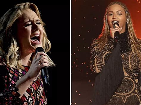 After A Public Display Of Affection At Grammys, Adele & Beyonce May ...