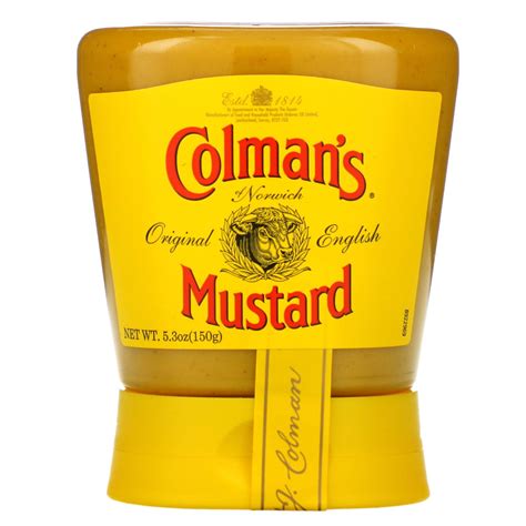 Colman's Original English Mustard, Established 1814, 5.3 oz - Walmart.com