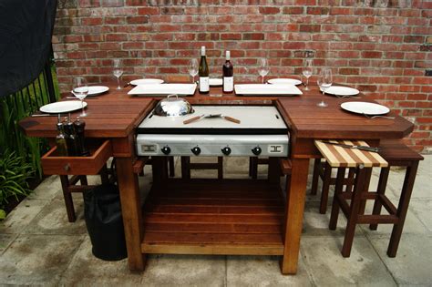 Outdoor Kitchen Table at Jordan Clarence blog