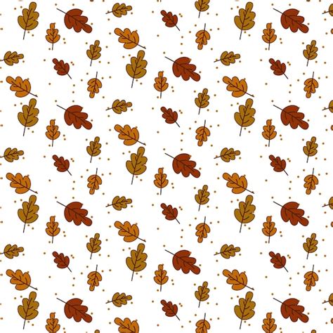 Premium Vector | Leaf pattern wallpaper