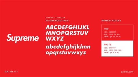 Supreme Logo Font - Download Fonts