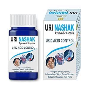 Buy Uri Nashak Ayurvedic Capsule | Ayurvedic Uric Acid Medicine | For ...
